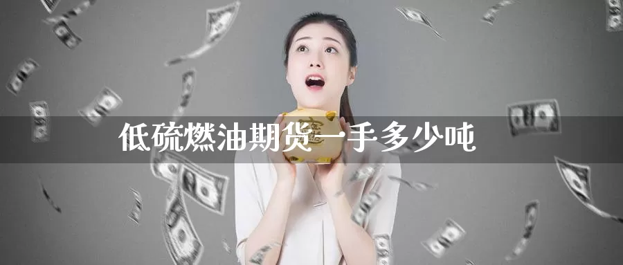 低硫燃油期货一手多少吨_https://www.51pinbao.com_期货直播室_第1张