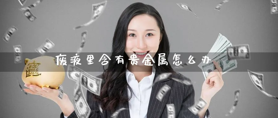 废液里含有贵金属怎么办_期货直播室_第1张_51期货直播网 废液里含有贵金属怎么办_https://www.51pinbao.com_期货直播室_第1张
