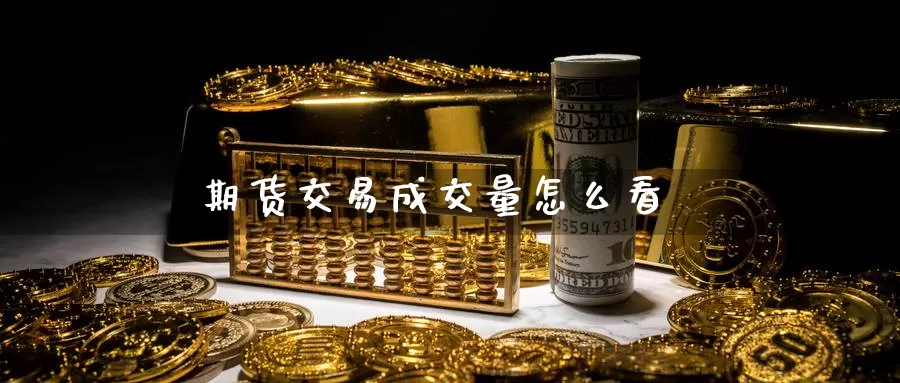 期货交易成交量怎么看_https://www.51pinbao.com_纳指直播室_第1张