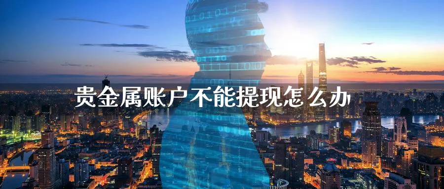 贵金属账户不能提现怎么办_https://www.51pinbao.com_恒指直播室_第1张