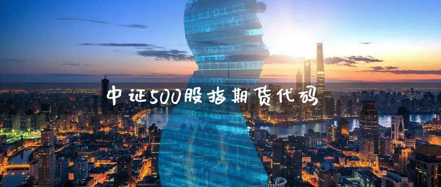 中证500股指期货代码_https://www.51pinbao.com_原油直播室_第1张