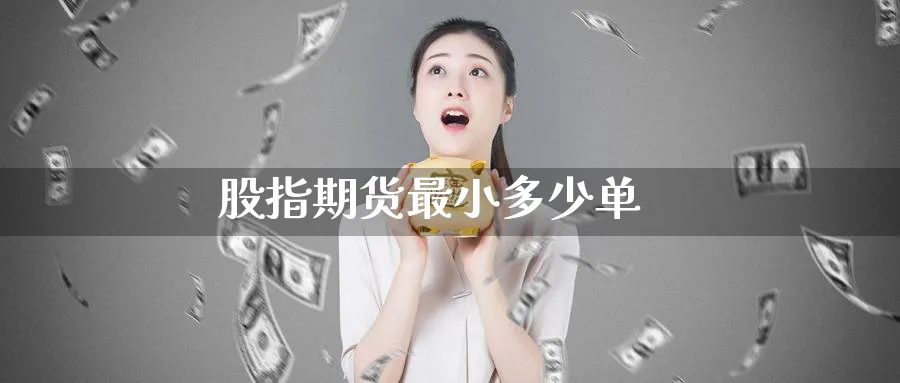 股指期货最小多少单_https://www.51pinbao.com_恒指直播室_第1张
