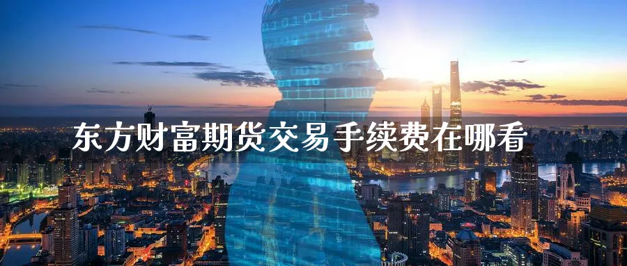 东方财富期货交易手续费在哪看_https://www.51pinbao.com_恒指直播室_第1张