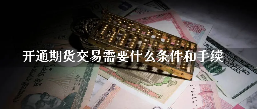 开通期货交易需要什么条件和手续_https://www.51pinbao.com_期货直播室_第1张