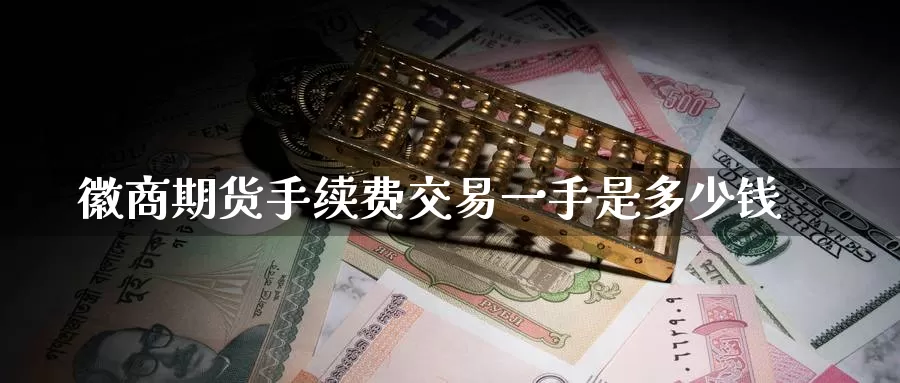 徽商期货手续费交易一手是多少钱_https://www.51pinbao.com_纳指直播室_第1张
