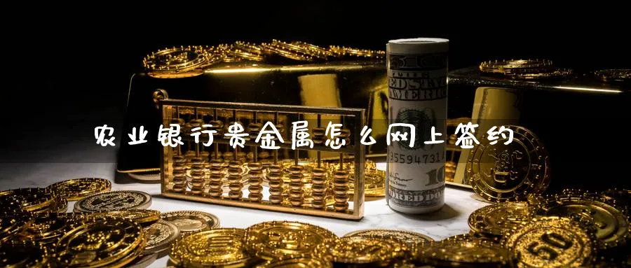 农业银行贵金属怎么网上签约_https://www.51pinbao.com_恒指直播室_第1张