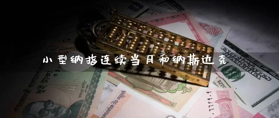 小型纳指连续当月和纳斯达克_https://www.51pinbao.com_德指直播室_第1张