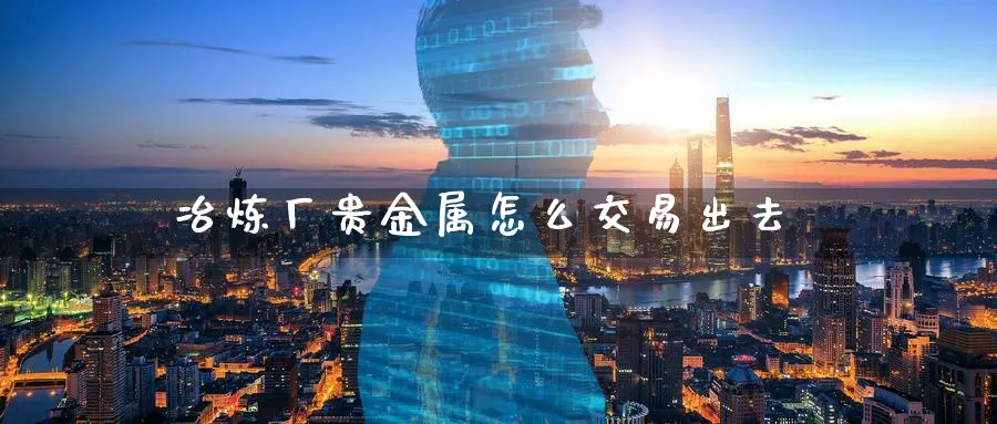 冶炼厂贵金属怎么交易出去_https://www.51pinbao.com_恒指直播室_第1张