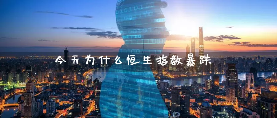 今天为什么恒生指数暴跌_https://www.51pinbao.com_恒指直播室_第1张