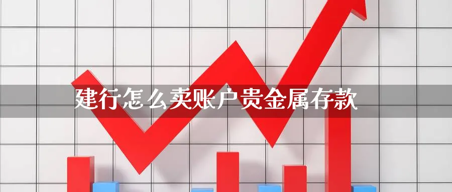 建行怎么卖账户贵金属存款_https://www.51pinbao.com_恒指直播室_第1张