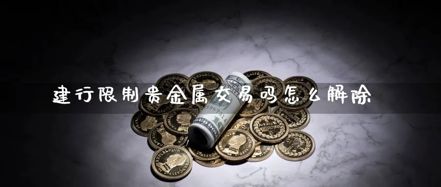 建行限制贵金属交易吗怎么解除_https://www.51pinbao.com_纳指直播室_第1张