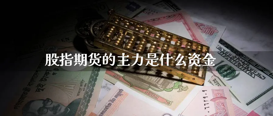 股指期货的主力是什么资金_https://www.51pinbao.com_恒指直播室_第1张