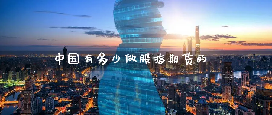 中国有多少做股指期货的_https://www.51pinbao.com_恒指直播室_第1张