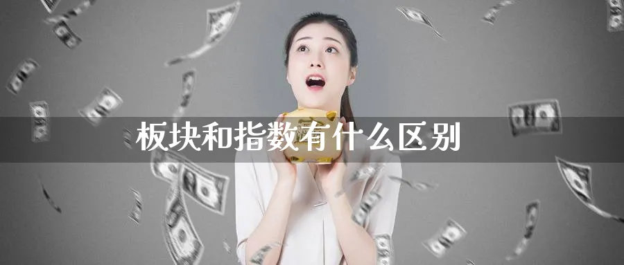 板块和指数有什么区别_https://www.51pinbao.com_纳指直播室_第1张