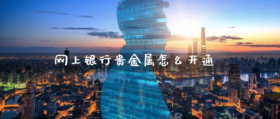 网上银行贵金属怎么开通_https://www.51pinbao.com_原油直播室_第1张