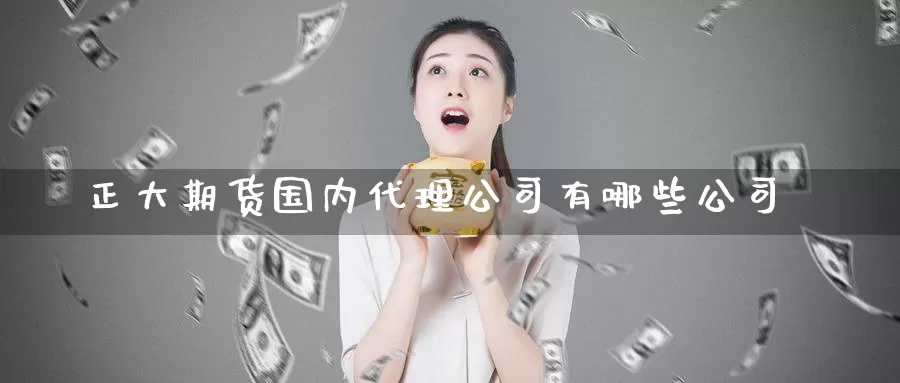 正大期货国内代理公司有哪些公司_https://www.51pinbao.com_德指直播室_第1张