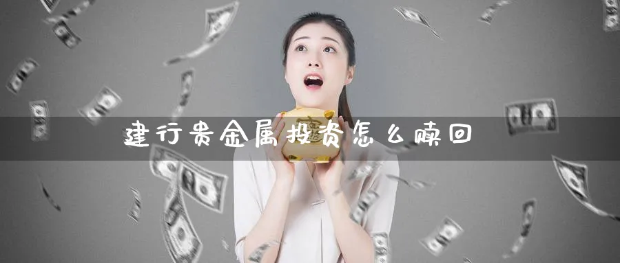 建行贵金属投资怎么赎回_https://www.51pinbao.com_恒指直播室_第1张