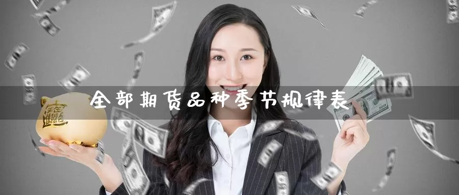全部期货品种季节规律表_https://www.51pinbao.com_期货直播室_第1张
