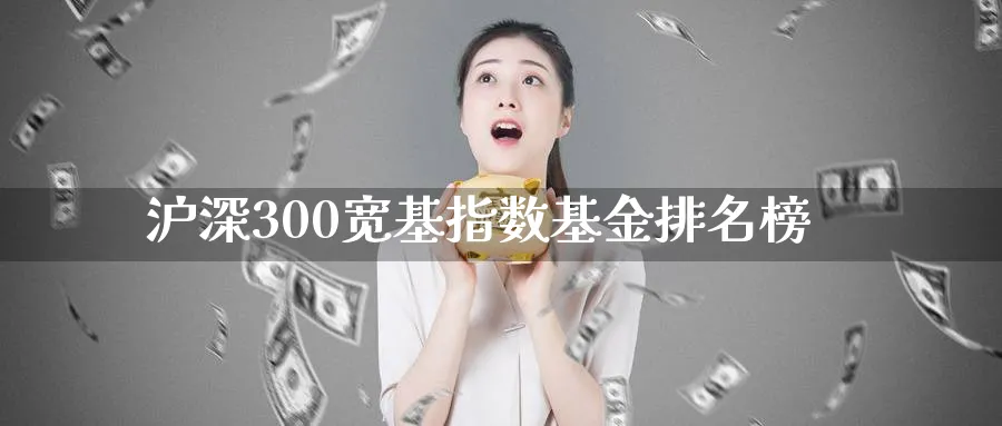 沪深300宽基指数基金排名榜_https://www.51pinbao.com_原油直播室_第1张