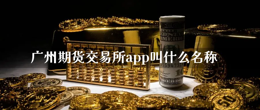 广州期货交易所app叫什么名称_https://www.51pinbao.com_恒指直播室_第1张