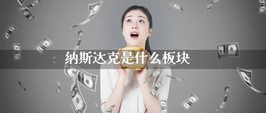 纳斯达克是什么板块_https://www.51pinbao.com_期货直播室_第1张