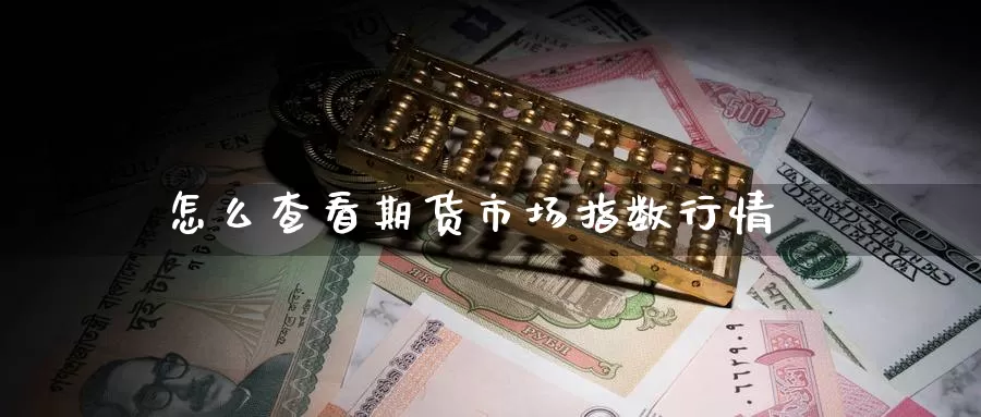 怎么查看期货市场指数行情_https://www.51pinbao.com_期货直播室_第1张