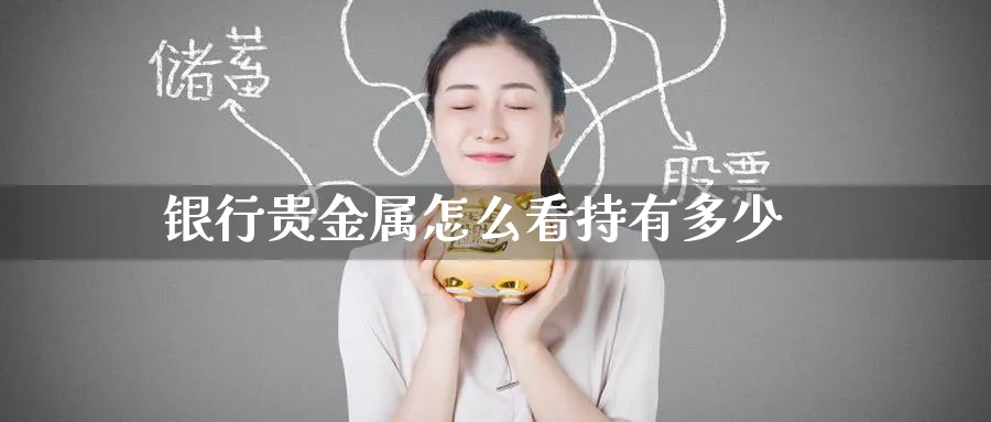 银行贵金属怎么看持有多少_https://www.51pinbao.com_期货直播室_第1张