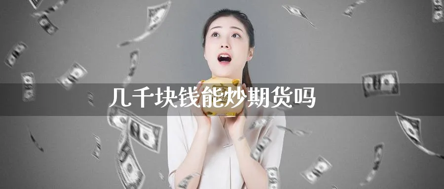 几千块钱能炒期货吗_https://www.51pinbao.com_纳指直播室_第1张