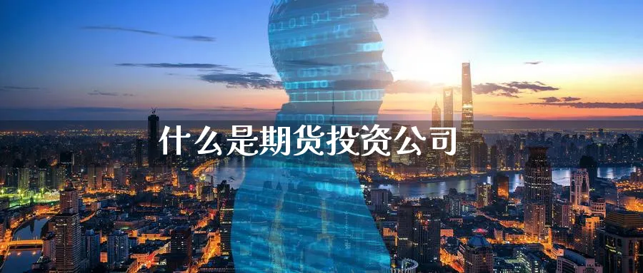 什么是期货投资公司_https://www.51pinbao.com_原油直播室_第1张