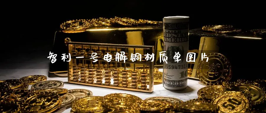 智利一号电解铜材质单图片_期货直播室_第1张_51期货直播网 智利一号电解铜材质单图片_https://www.51pinbao.com_期货直播室_第1张