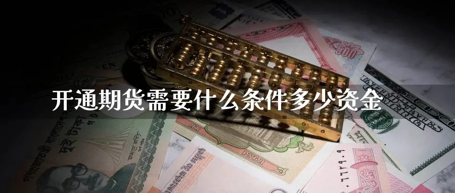 开通期货需要什么条件多少资金_https://www.51pinbao.com_期货直播室_第1张