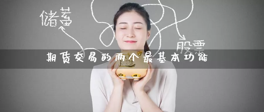 期货交易的两个最基本功能_https://www.51pinbao.com_纳指直播室_第1张
