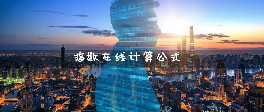 指数在线计算公式_https://www.51pinbao.com_恒指直播室_第1张